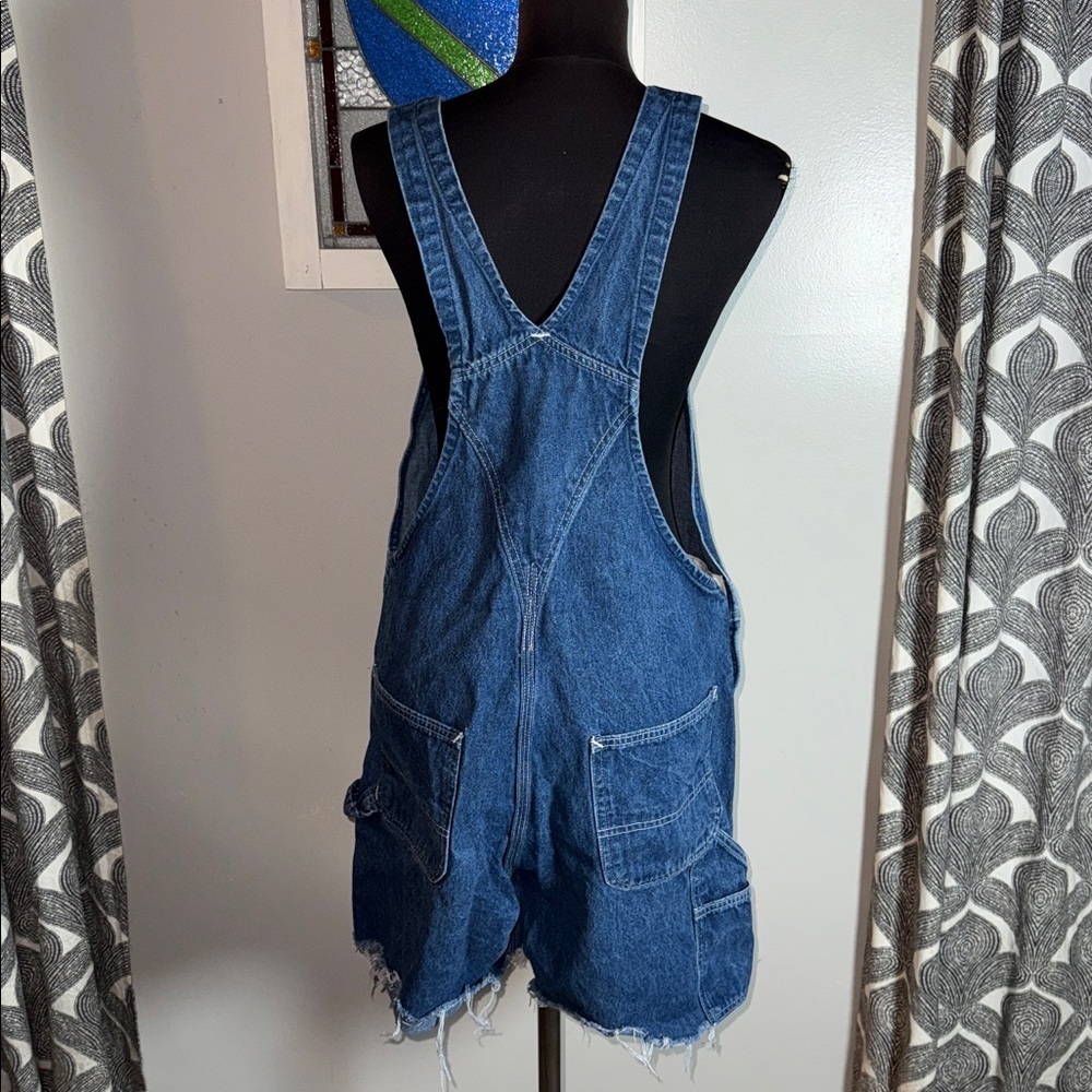 Carhartt Vintage Denim Cut Off Overalls - Picture 7 of 10